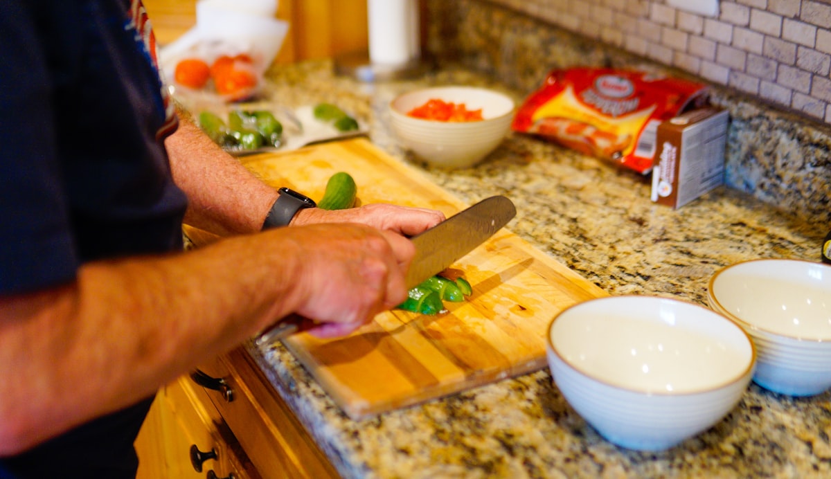 Healthy meal preparation
